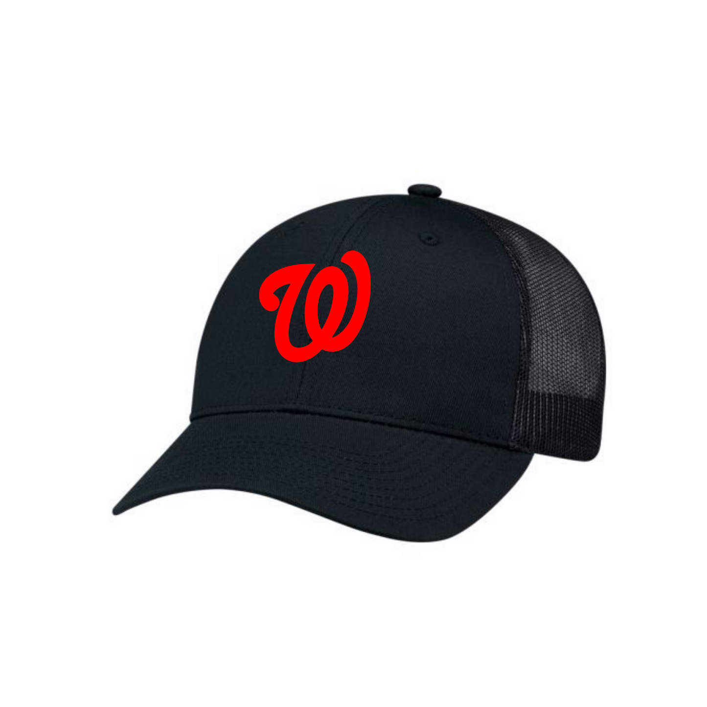 Adjustable Black Red Logo