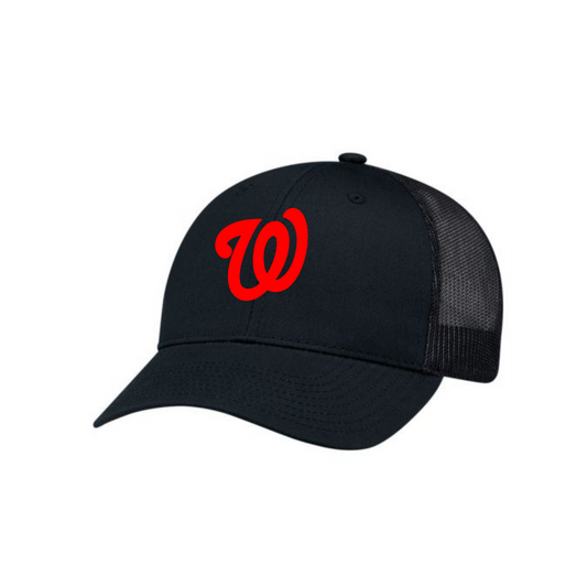 Adjustable Black Red Logo