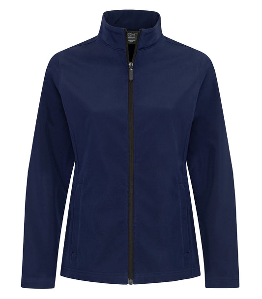 CH ESSENTIAL® WATER REPELLENT SOFT SHELL LADIES' JACKET. L7610